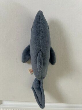 TY BEANNIE BABIES COLLECTION CRUNCH THE SHARK WITHOUT NAME TAG